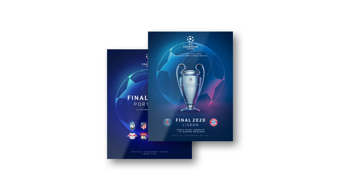 UEFA Champions League Final Programme & Tournament Guide 2020