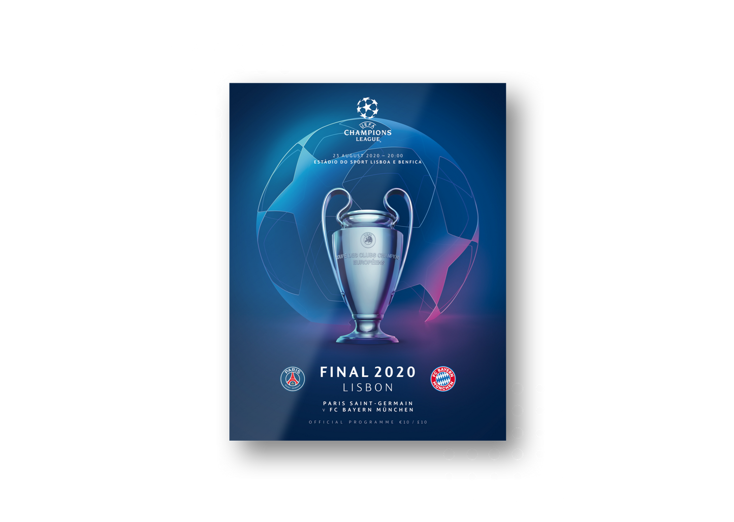 UEFA Champions League Final Programme 2020