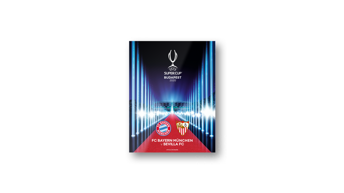 UEFA Super Cup Programme 2020
