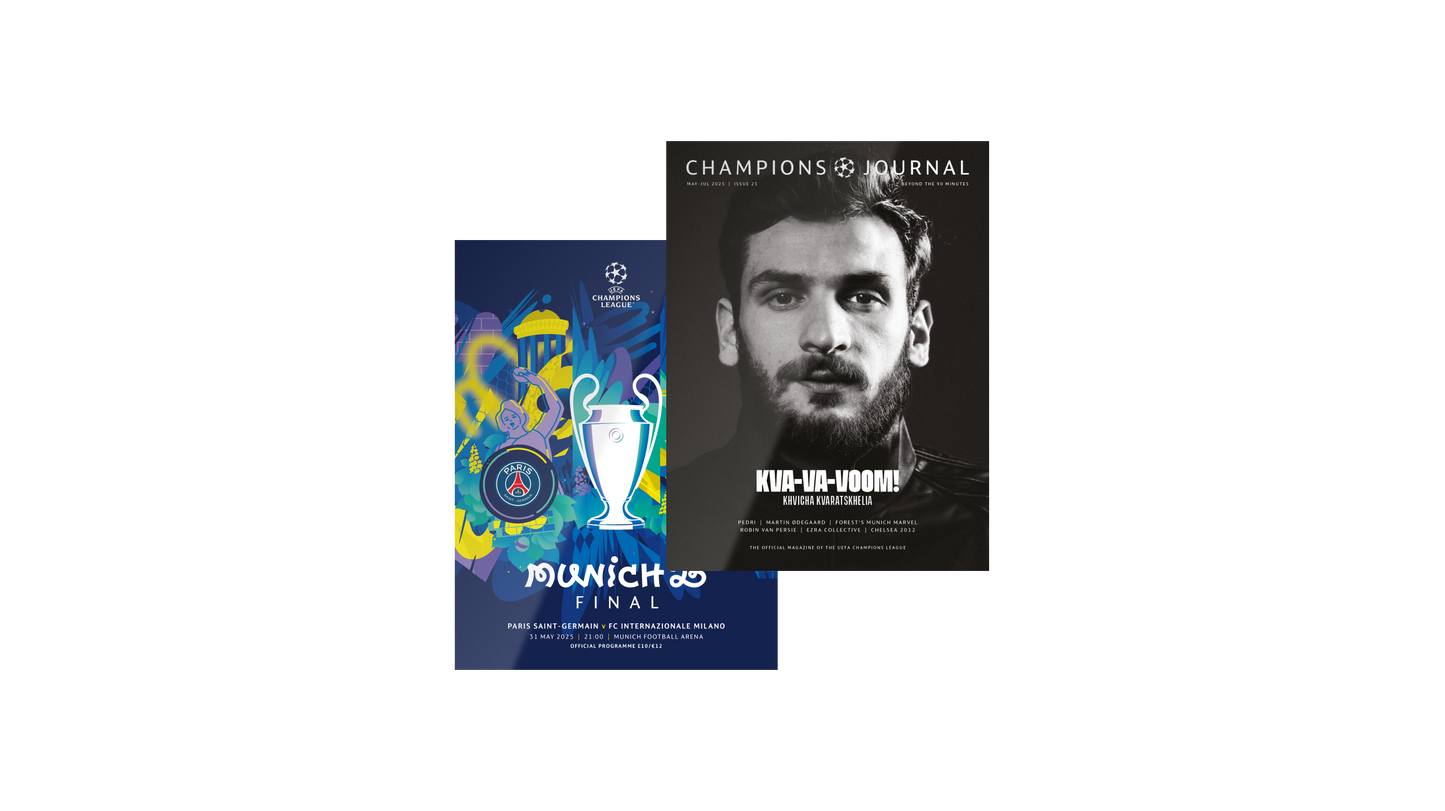 UEFA Champions League 2025 & Champions Journal Issue 23