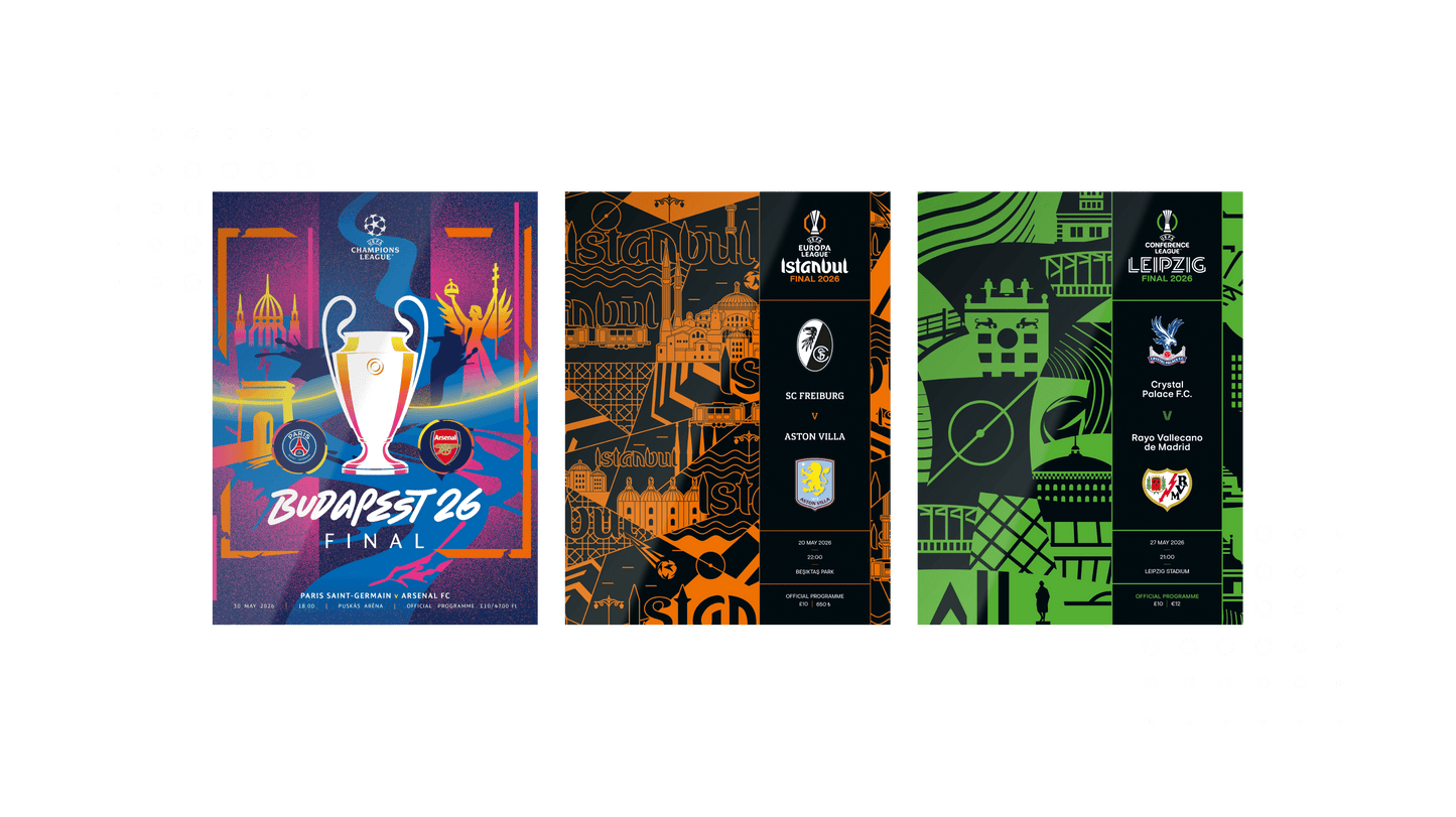 UEFA Champions League, Europa League & Conference League 2026