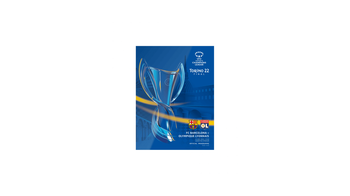 UEFA Women's Champions League Final Programme 2022