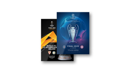 UEFA Champions League & Europa League Final Programmes 2020