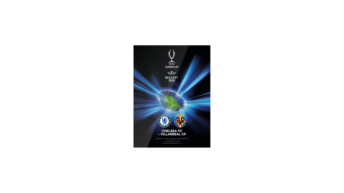 UEFA Super Cup Programme 2021