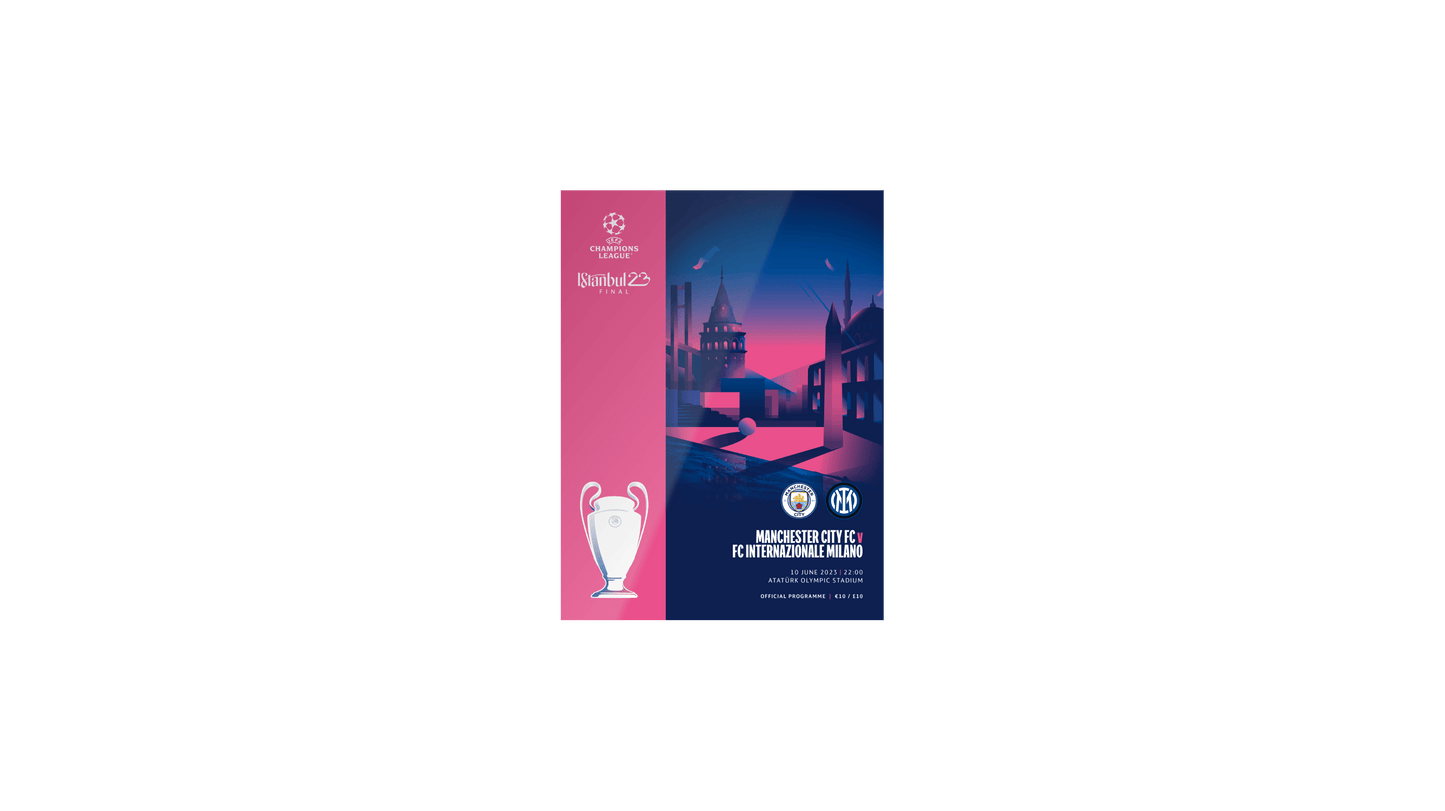 UEFA Champions League Final Programme 2023