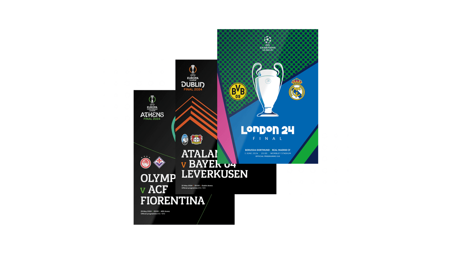 UEFA Champions League, Europa League & Europa Conference League 2024