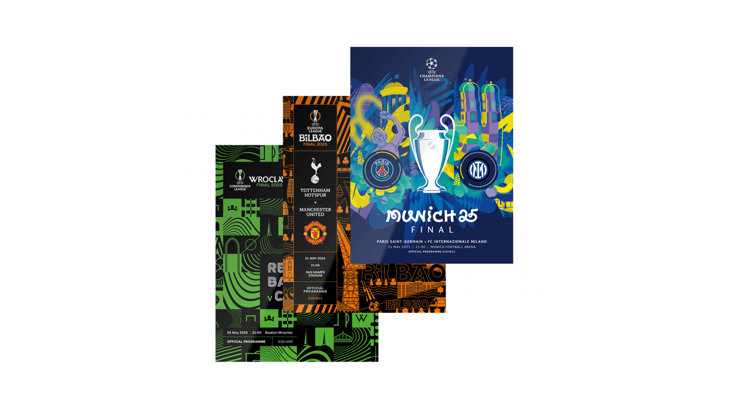 UEFA Champions League, Europa League & Conference League 2025