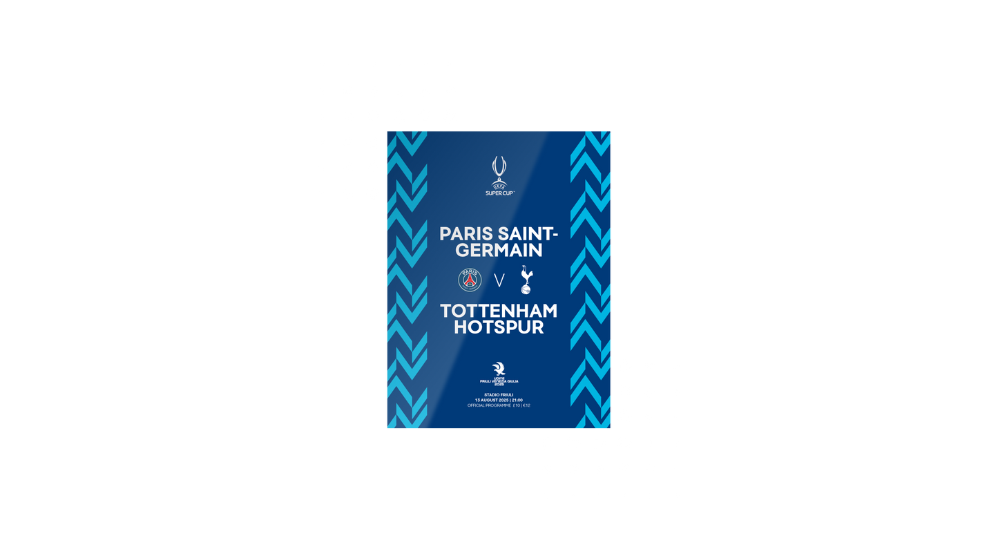 UEFA Super Cup Programme 2025