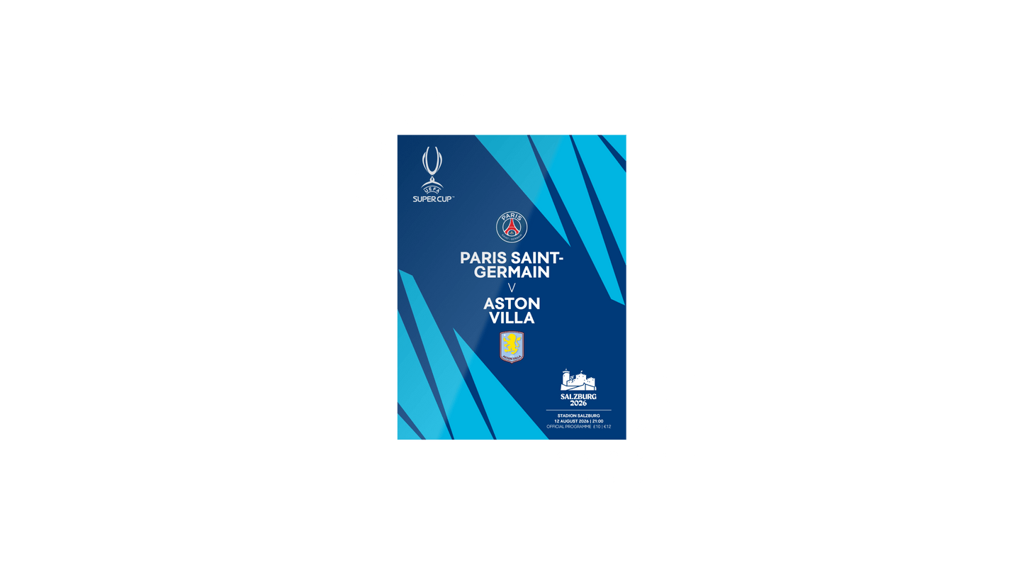 UEFA Super Cup Programme 2026