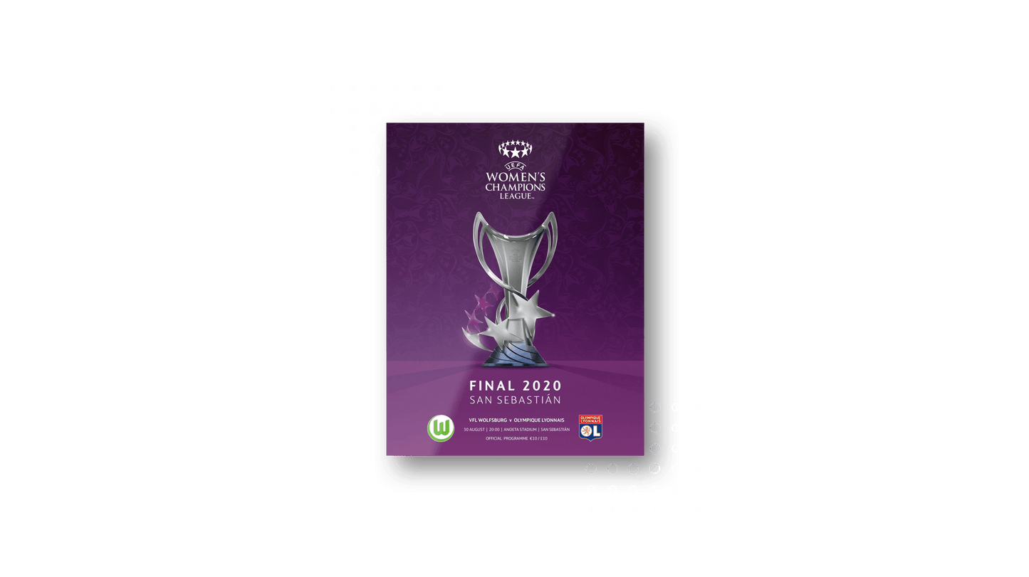 UEFA Women's Champions League Final Programme 2020