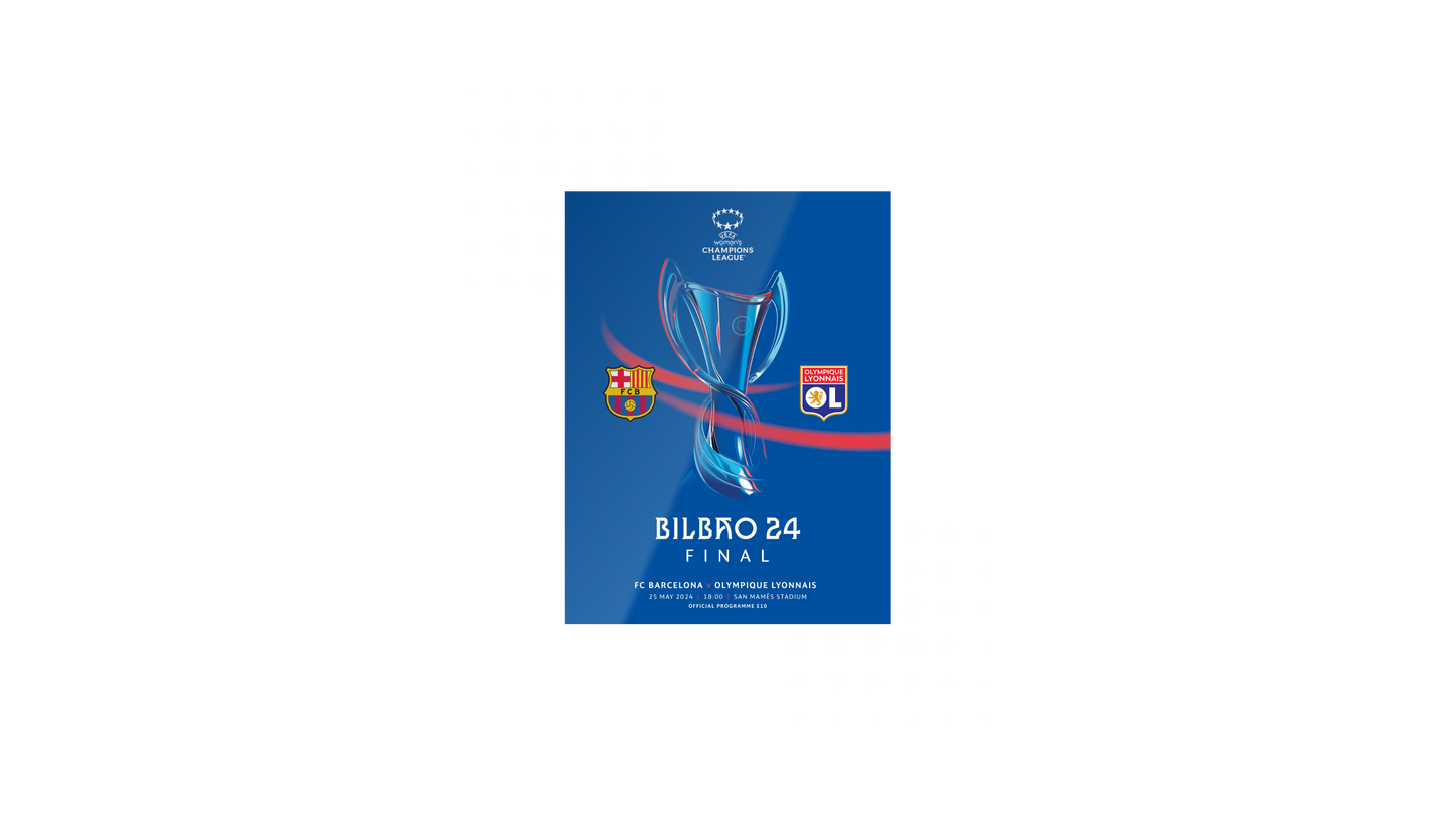 UEFA Women's Champions League Final Programme 2024
