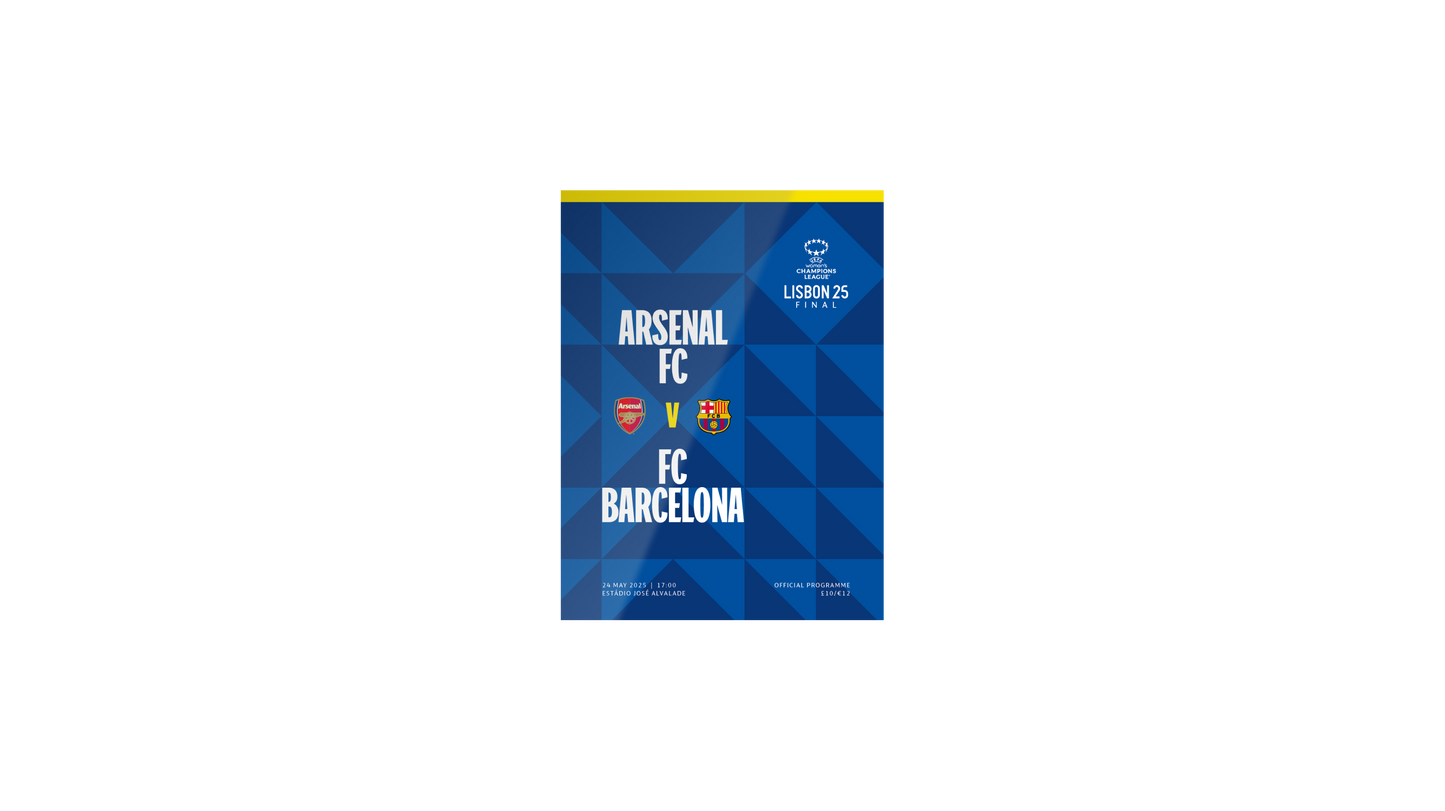 UEFA Women's Champions League Final Programme 2025