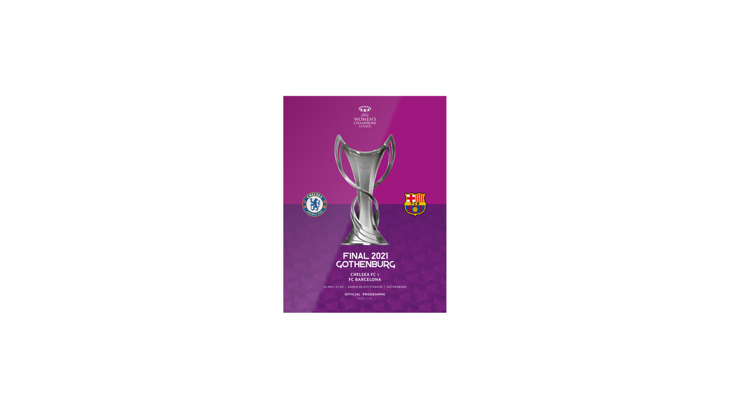 UEFA Women's Champions League Final Programme 2021