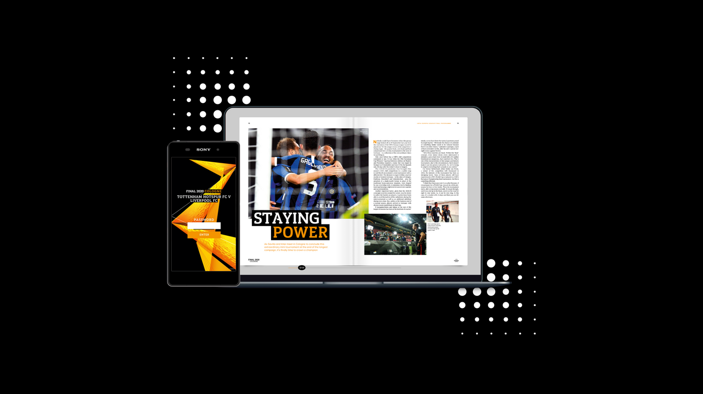 Digital Programmes & Tournament Guides 2020