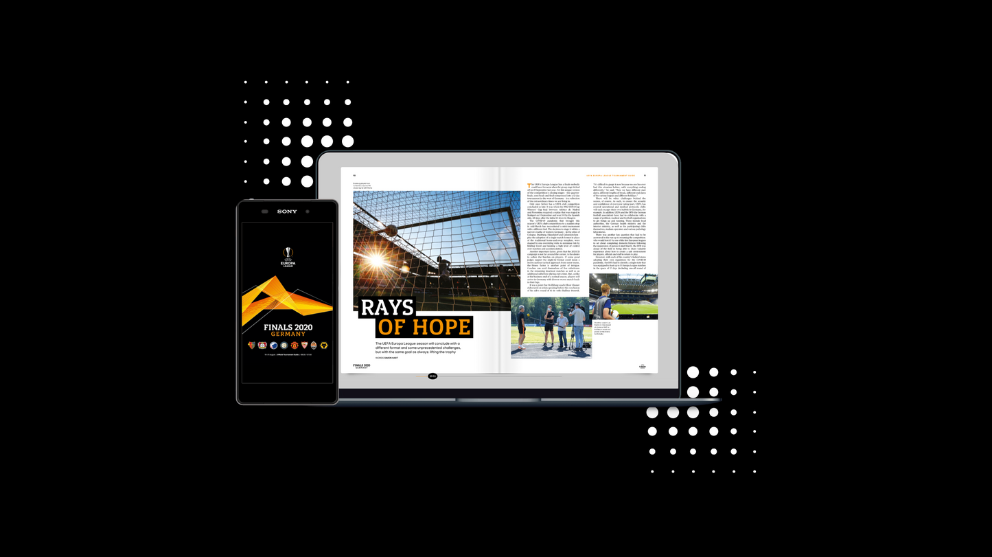 Digital Programmes & Tournament Guides 2020